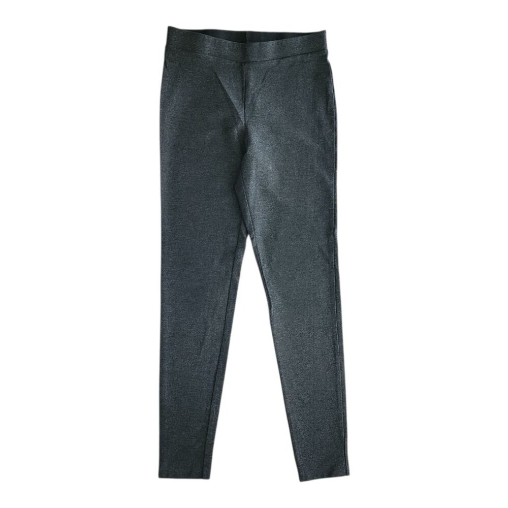 Halogen Pants Womens Size XS‎ Solid Grey Gray Pull On Stretch Comfort Skinny